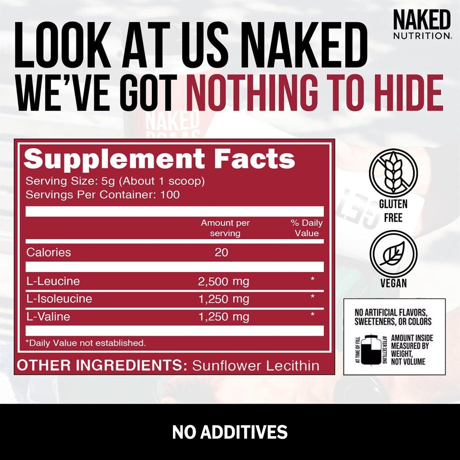 Branched Chain Amino Acids - Branched Chain Amino Acids, Daily Amino Support Blend
