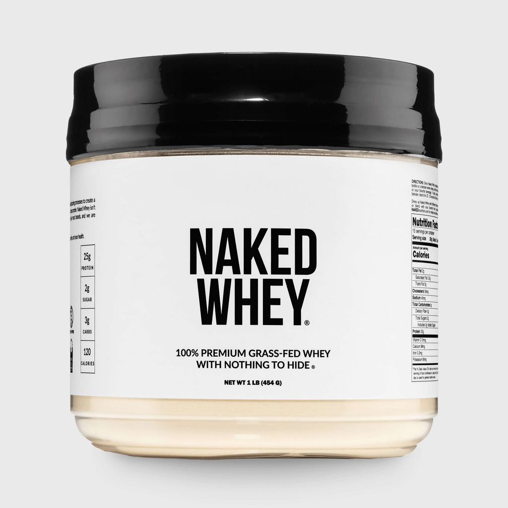 Grass Fed Whey Protein Powder - Unflavored, Pure Protein For Everyday Use
