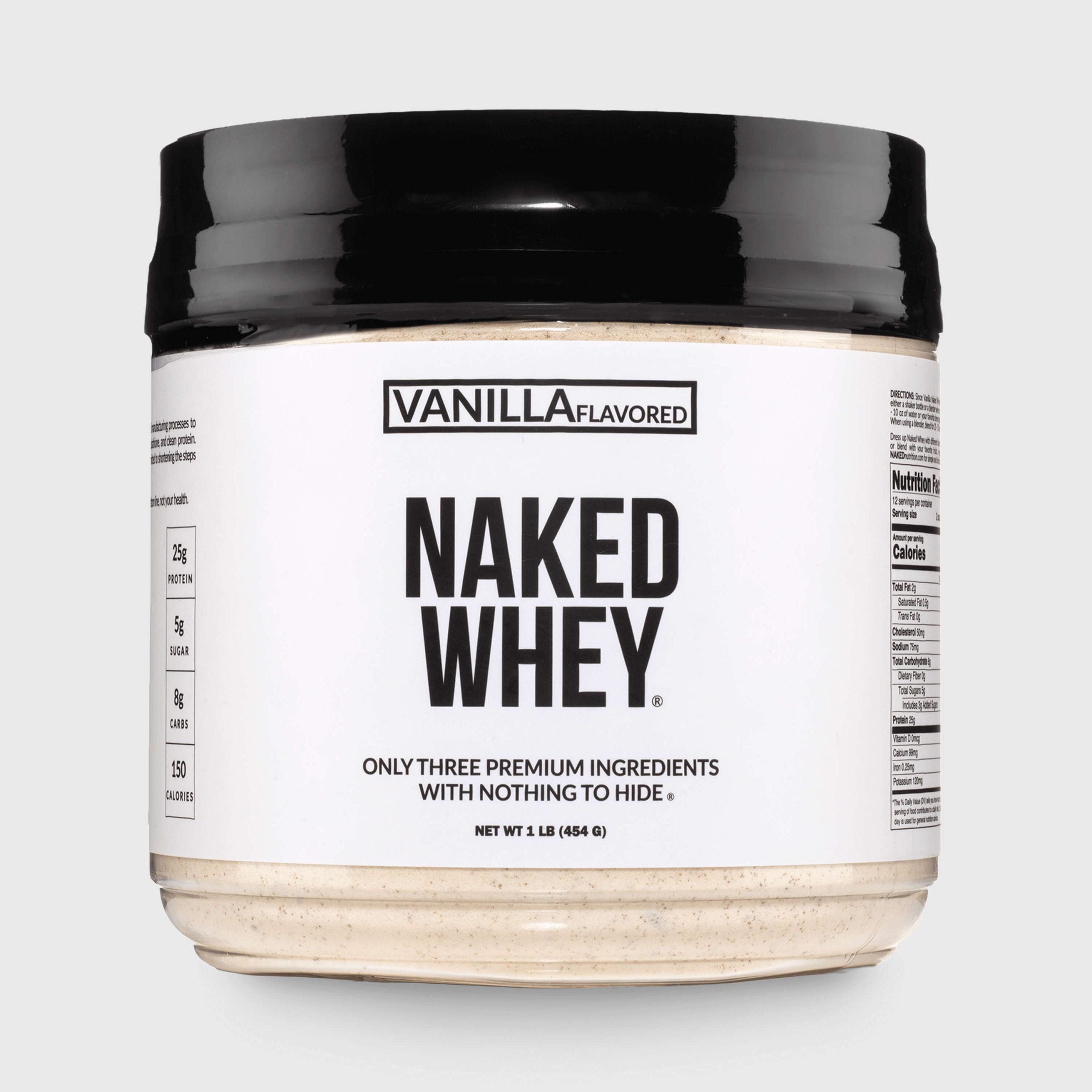 Vanilla Whey Protein Powder 1lb - Vanilla, Pure Protein For Everyday Use