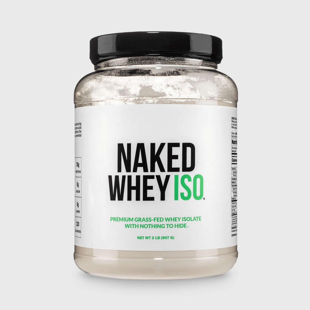 Grass Fed Whey Isolate Protein Powder - Unflavored, Pure Protein For Everyday Use