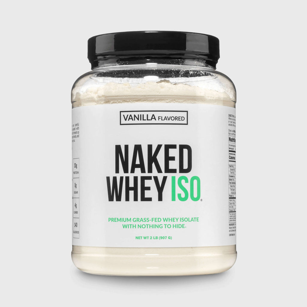 Vanilla Grass-Fed Whey Isolate Protein Powder - Vanilla, Pure Protein For Everyday Use