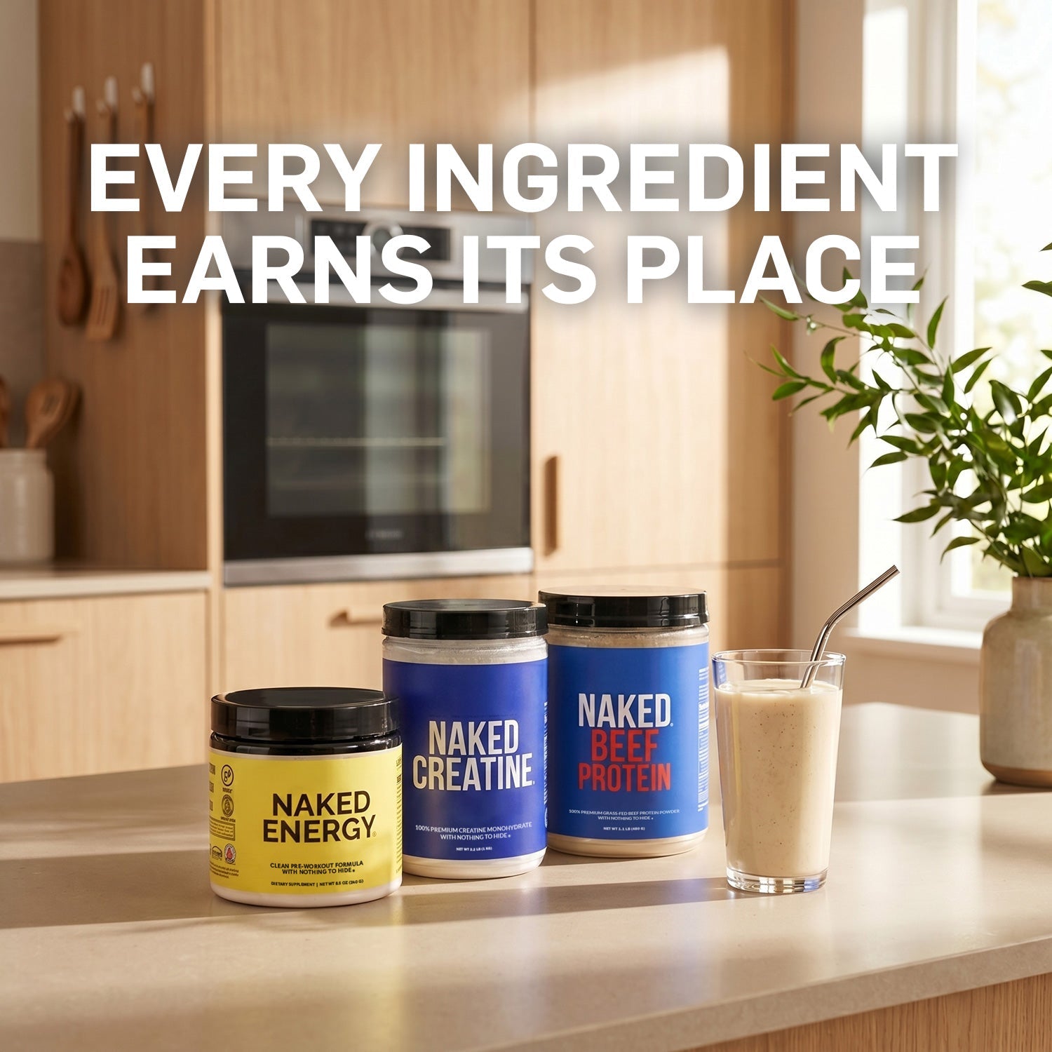Beef Protein Powder - Unflavored, Easy Mixing Nutrition Support