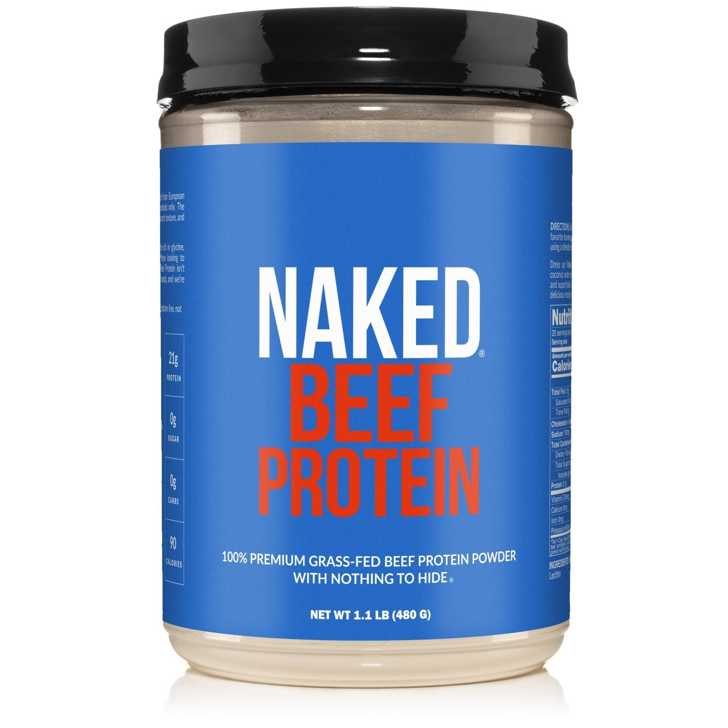 Beef Protein Powder - Unflavored, Easy Mixing Nutrition Support