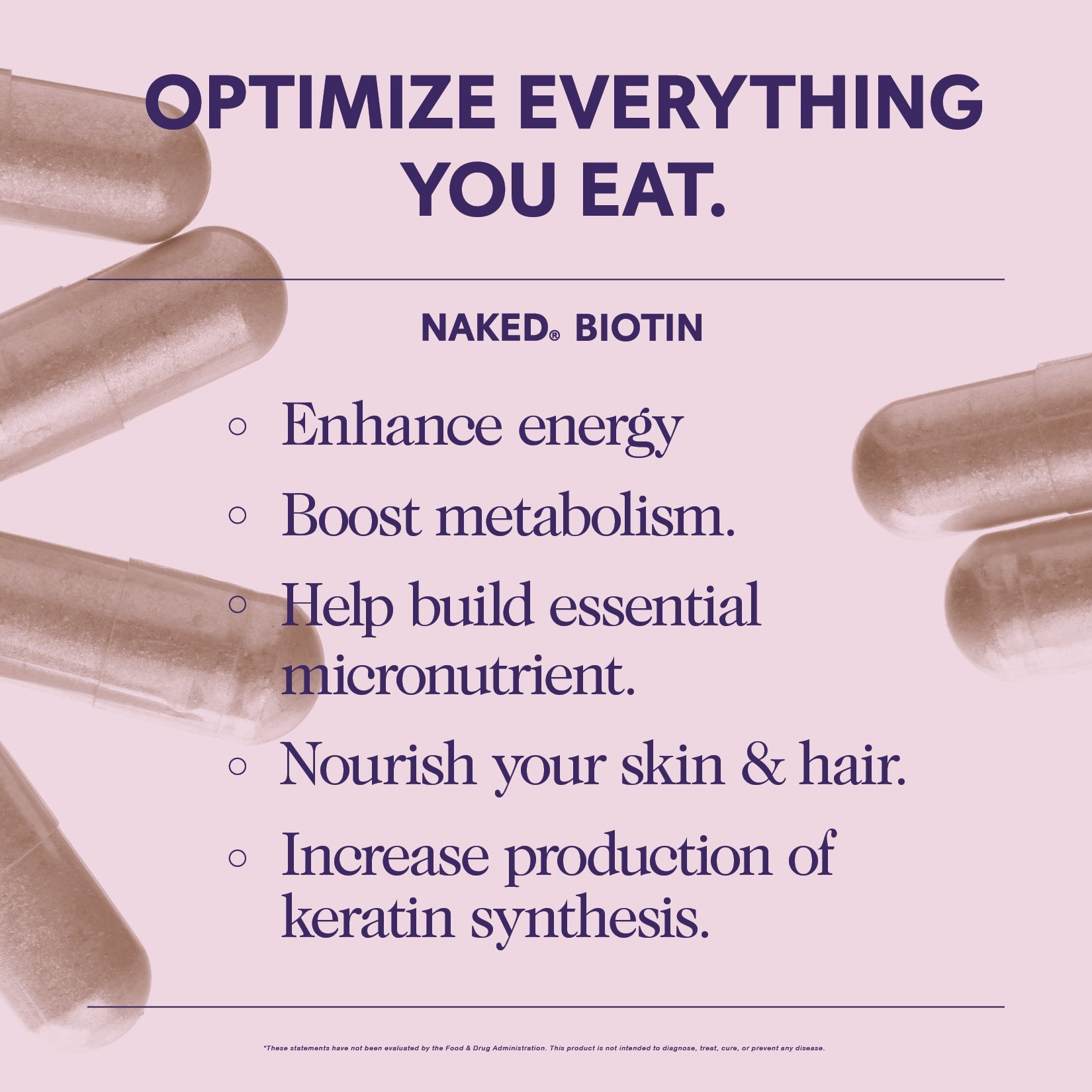 Daily Biotin Supplement - Biotin, Minimal Ingredient Health Support