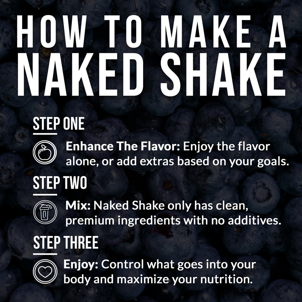 Blueberry Muffin Protein Shake - Blueberry Muffin, Minimal Ingredient Health Support