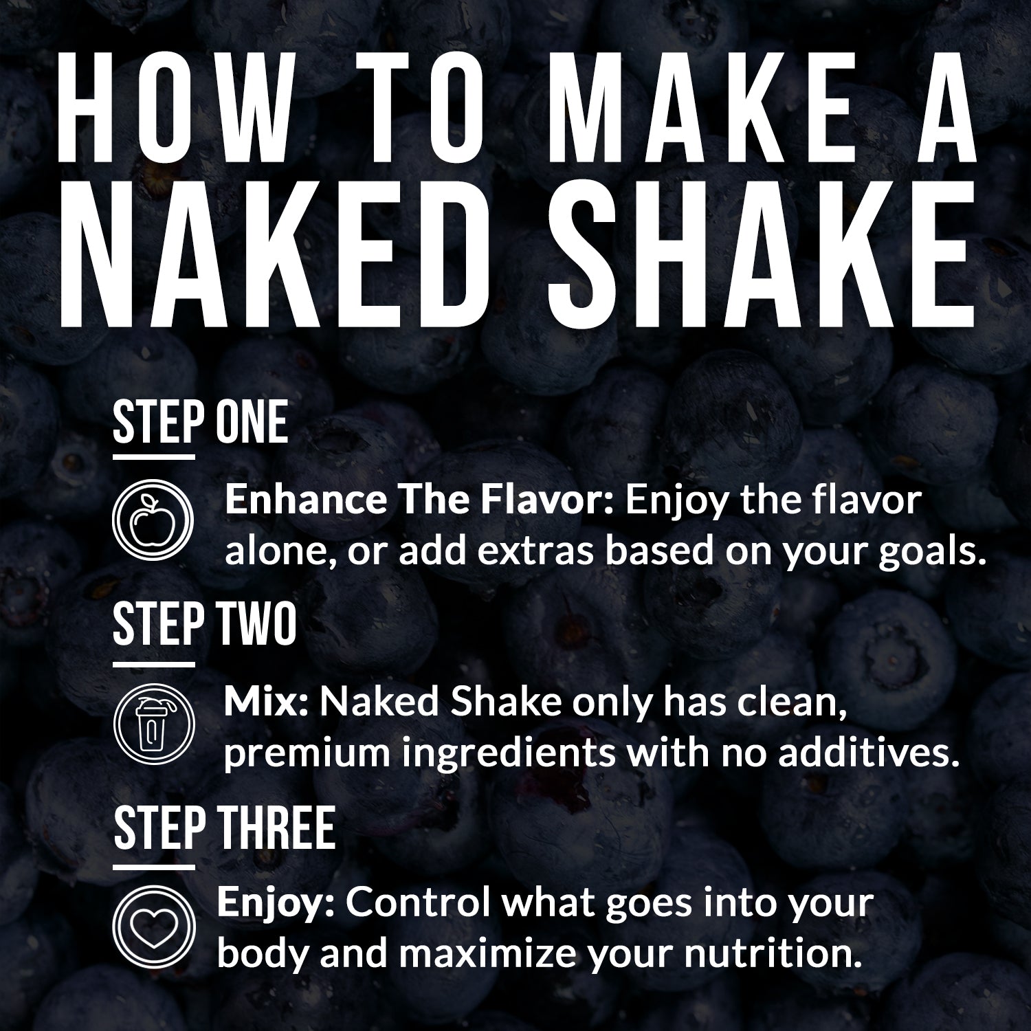 Blueberry Muffin Protein Shake - Blueberry Muffin, Minimal Ingredient Health Support