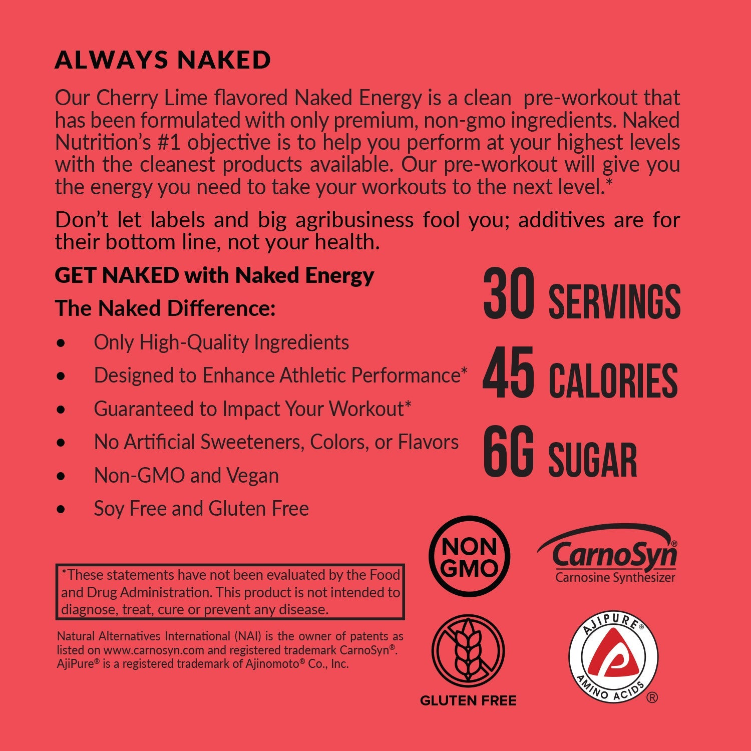 Cherry Lime Pre Workout Supplement - Cherry Lime, Active Performance Support Blend