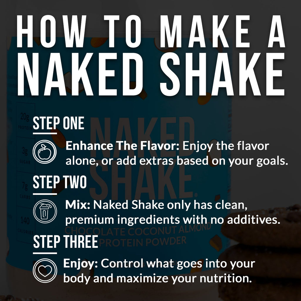 Chocolate Coconut Almond Protein Shake - Chocolate Coconut Almond, Smooth Plant Protein For Shakes