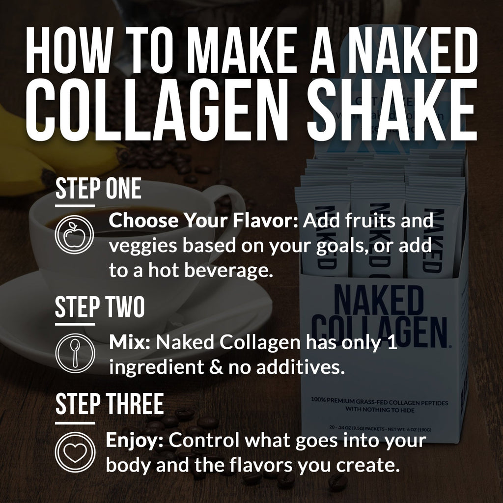 Collagen Peptides Packets - Stick Packs, Clean Collagen Peptide Support