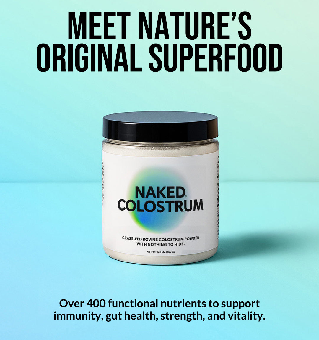 Grass-Fed Colostrum Powder - Colostrum Powder, Easy Mixing Nutrition Support