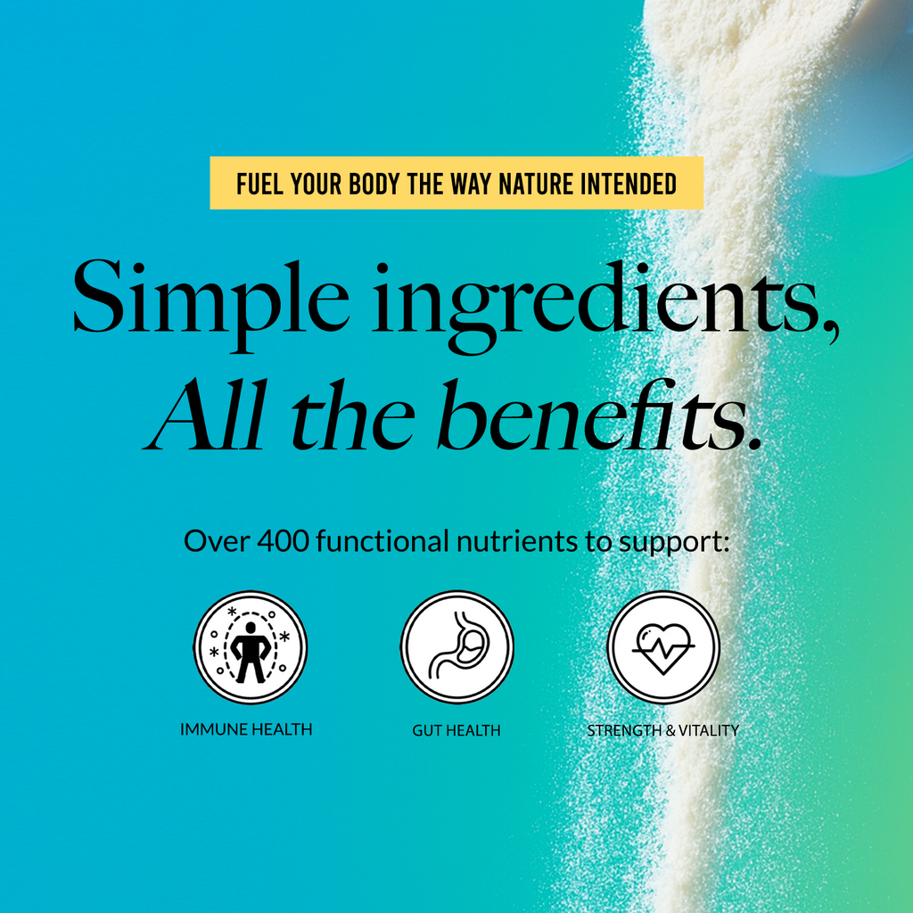 Grass-Fed Colostrum Powder - Colostrum Powder, Easy Mixing Nutrition Support
