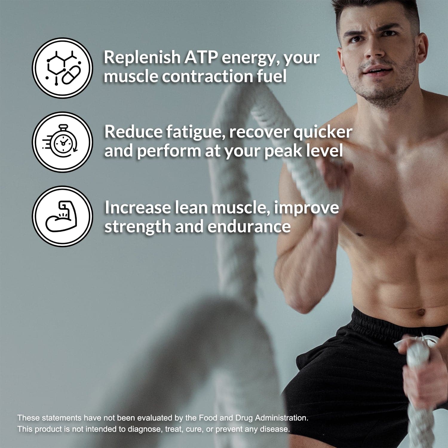 Creatine Monohydrate Powder - Unflavored, Simple Performance Training Support