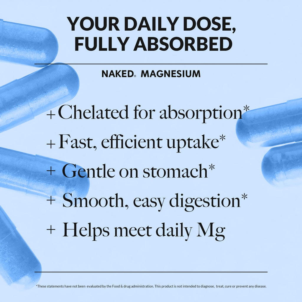 Daily Magnesium Supplement - Magnesium, Minimal Ingredient Health Support