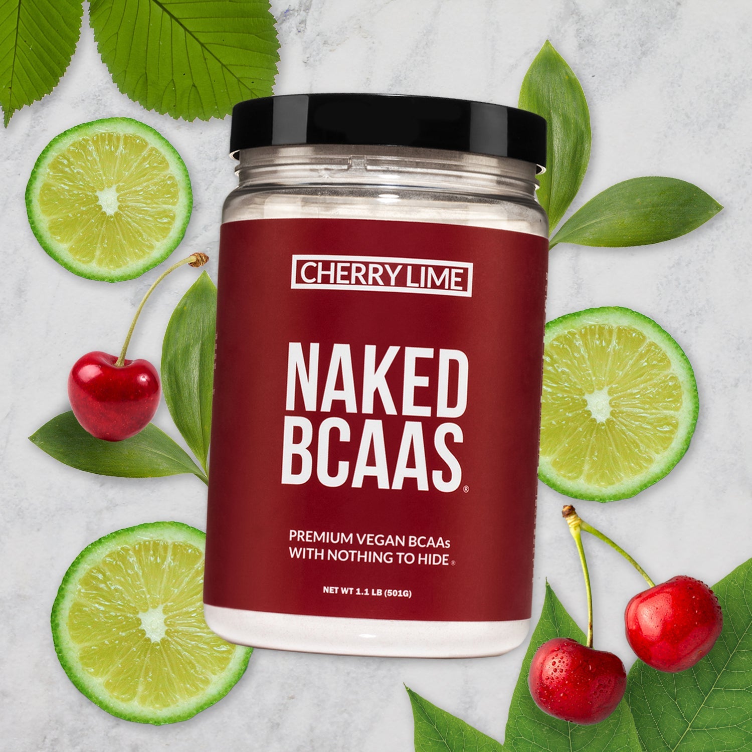 Cherry Lime Branched Chain Amino Acids - Cherry Lime BCAA, Daily Amino Support Blend