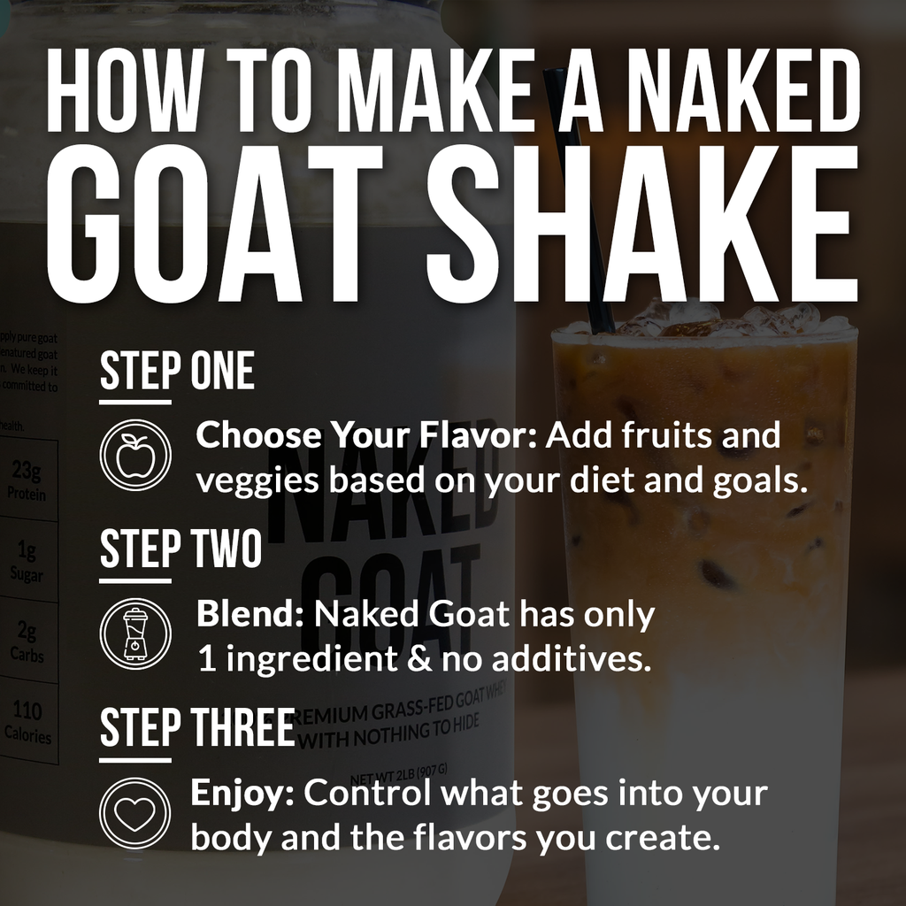 Goat Whey Protein Powder - Unflavored, Pure Protein For Everyday Use