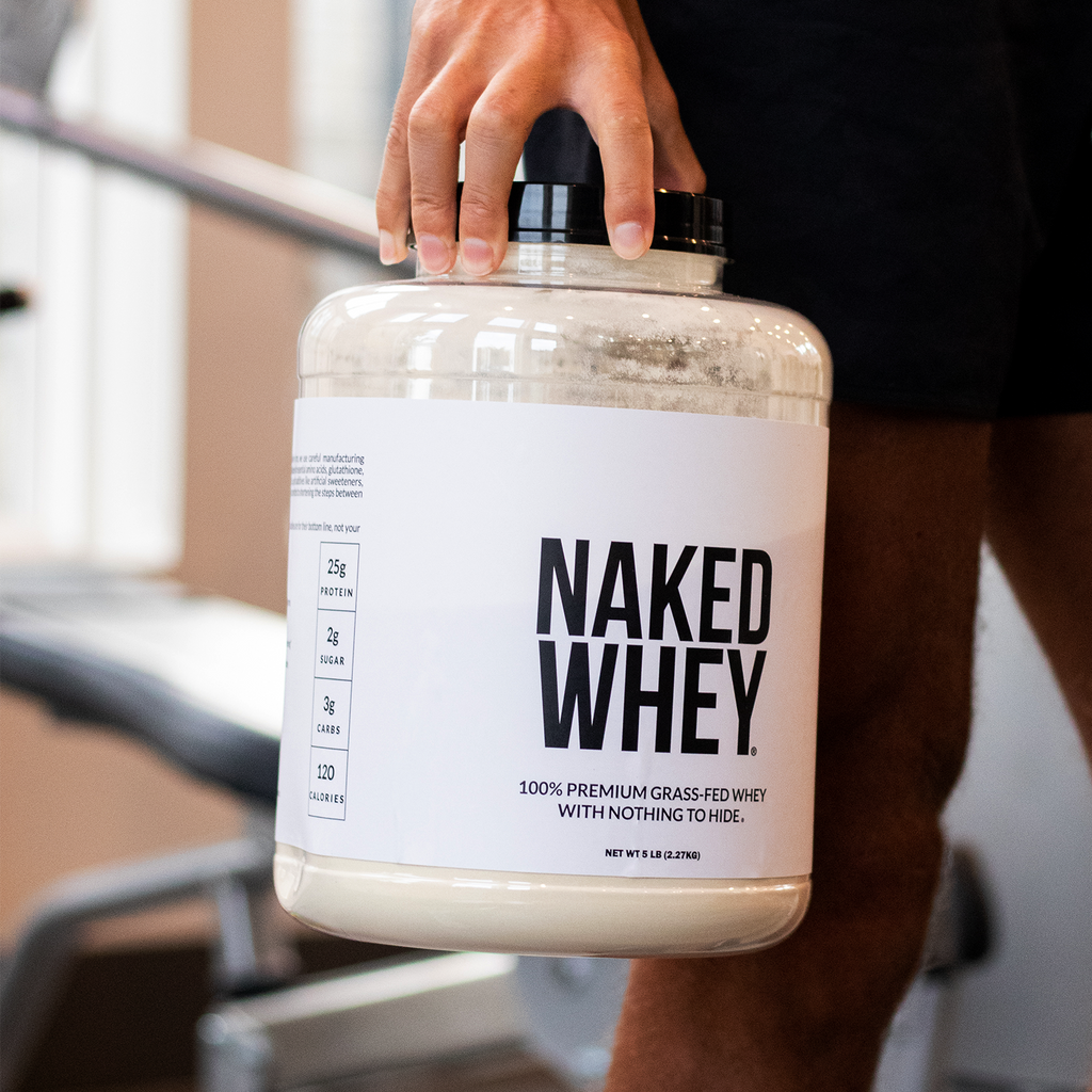 Grass Fed Whey Protein Powder - Unflavored, Pure Protein For Everyday Use