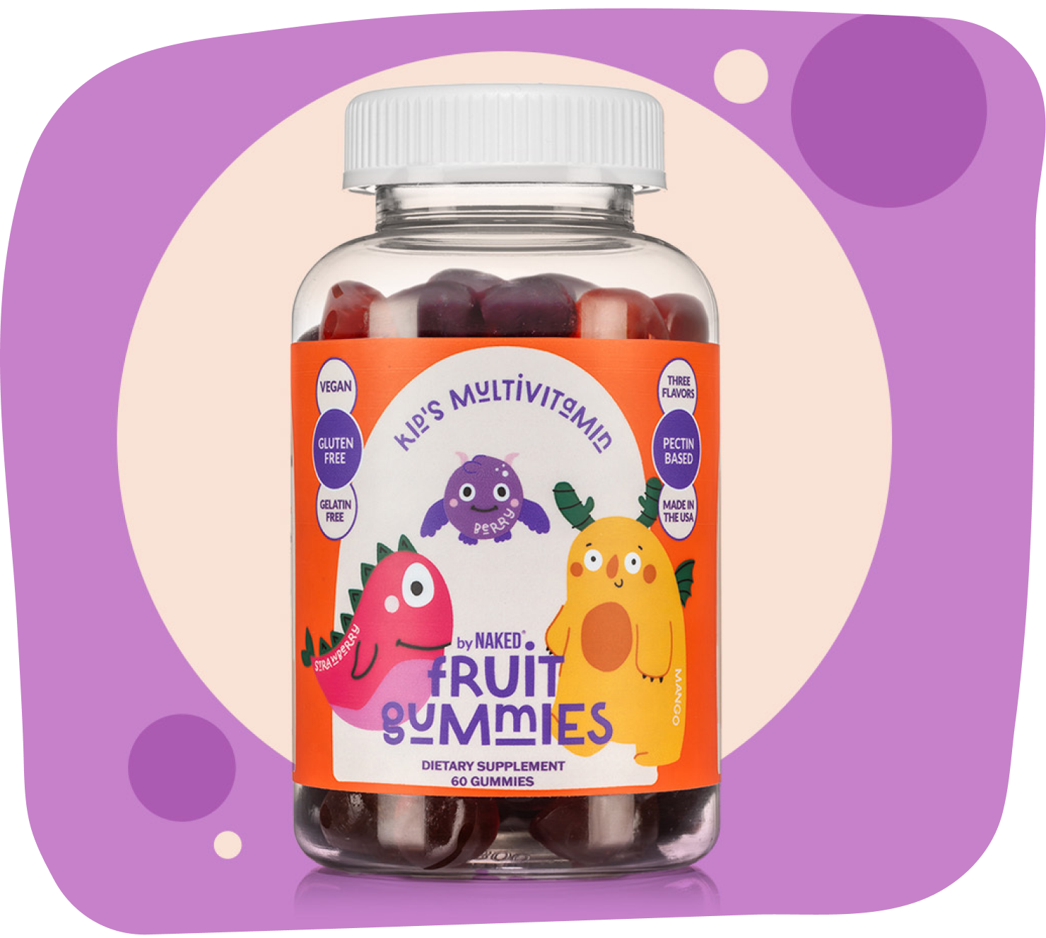 Kids Multivitamin Gummies, Minimal Ingredient Health Support
