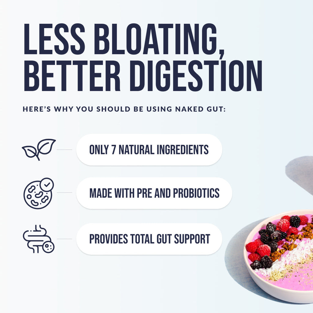 Gut Health Supplement, Minimal Ingredient Health Support
