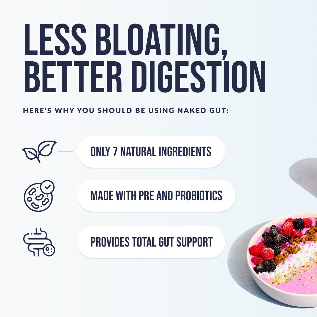 Gut Health Supplement, Minimal Ingredient Health Support