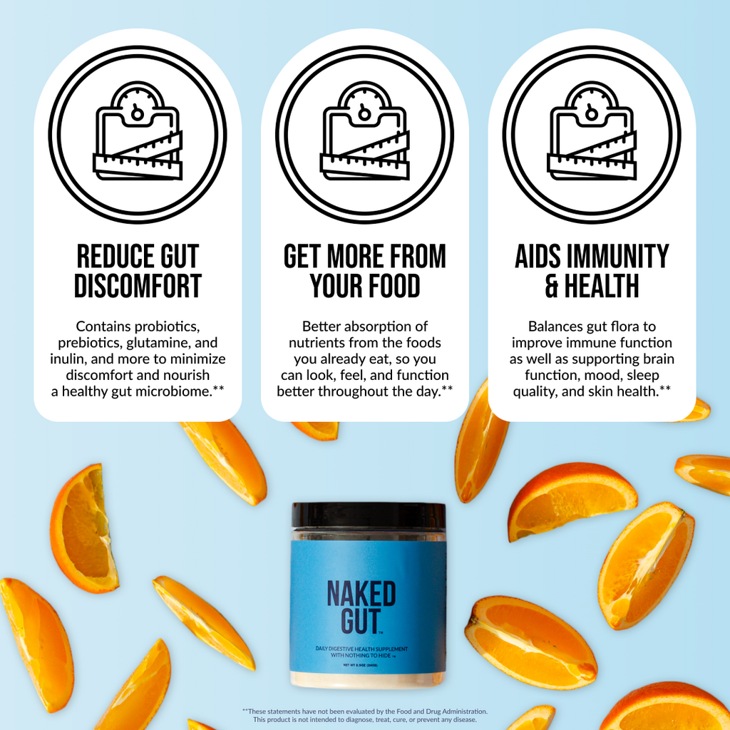 Gut Health Supplement, Minimal Ingredient Health Support