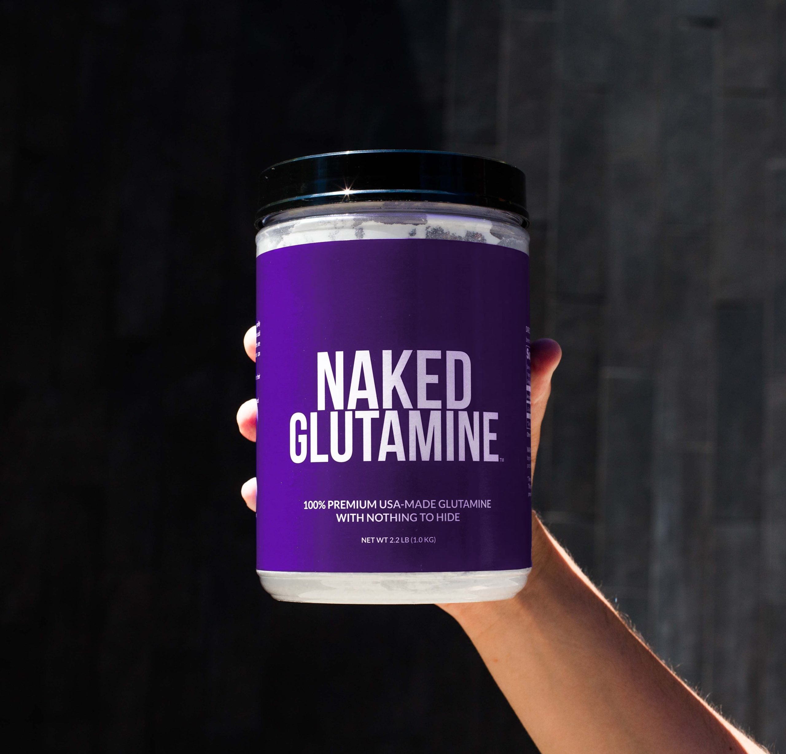 Glutamine Powder - 2.2LB, Easy Mixing Nutrition Support