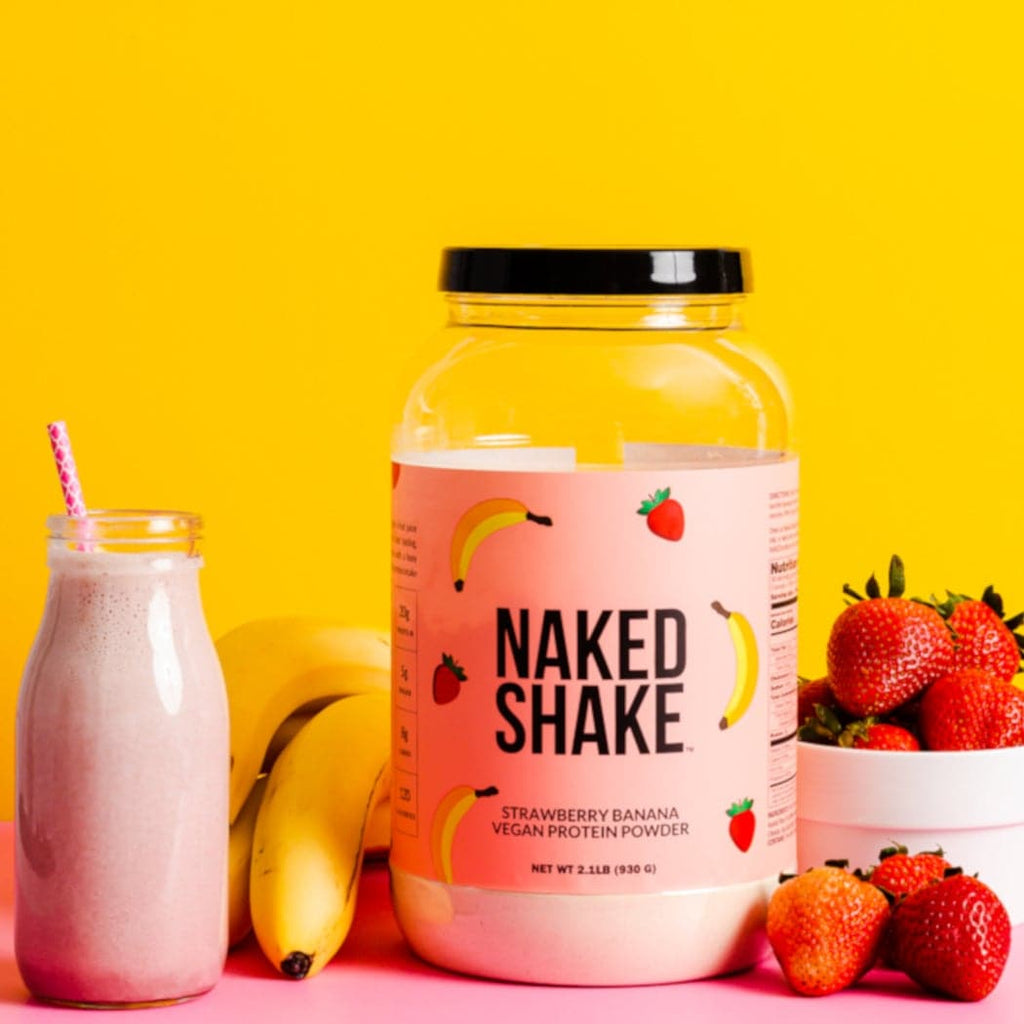Strawberry Banana Protein Shake - Strawberry Banana, Minimal Ingredient Health Support