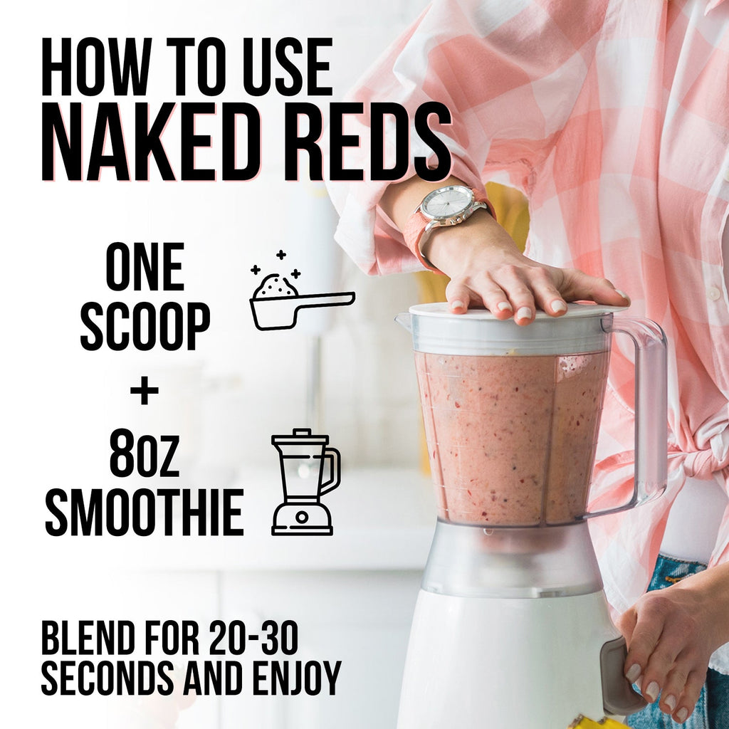 Super Reds Fruit Powder, Easy Mixing Nutrition Support