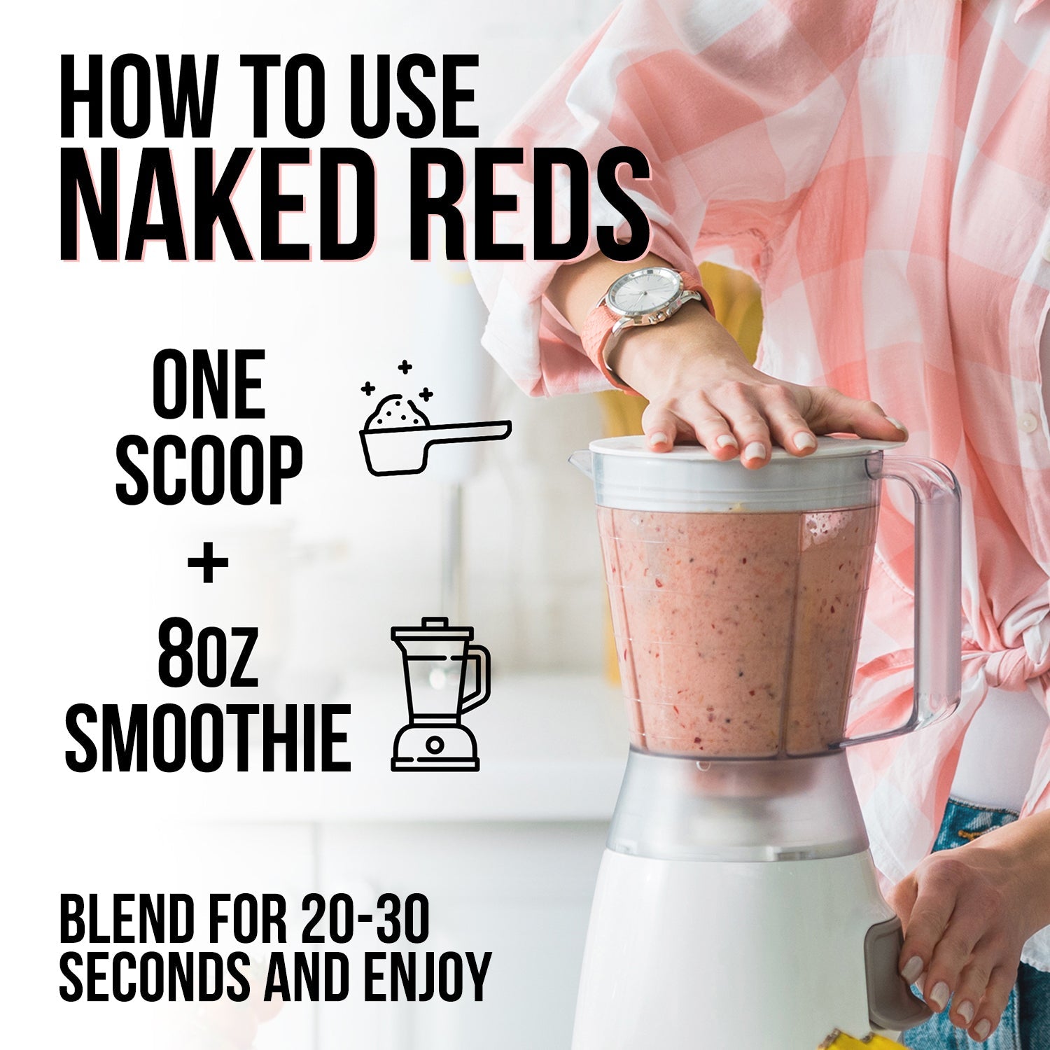 Super Reds Fruit Powder, Easy Mixing Nutrition Support