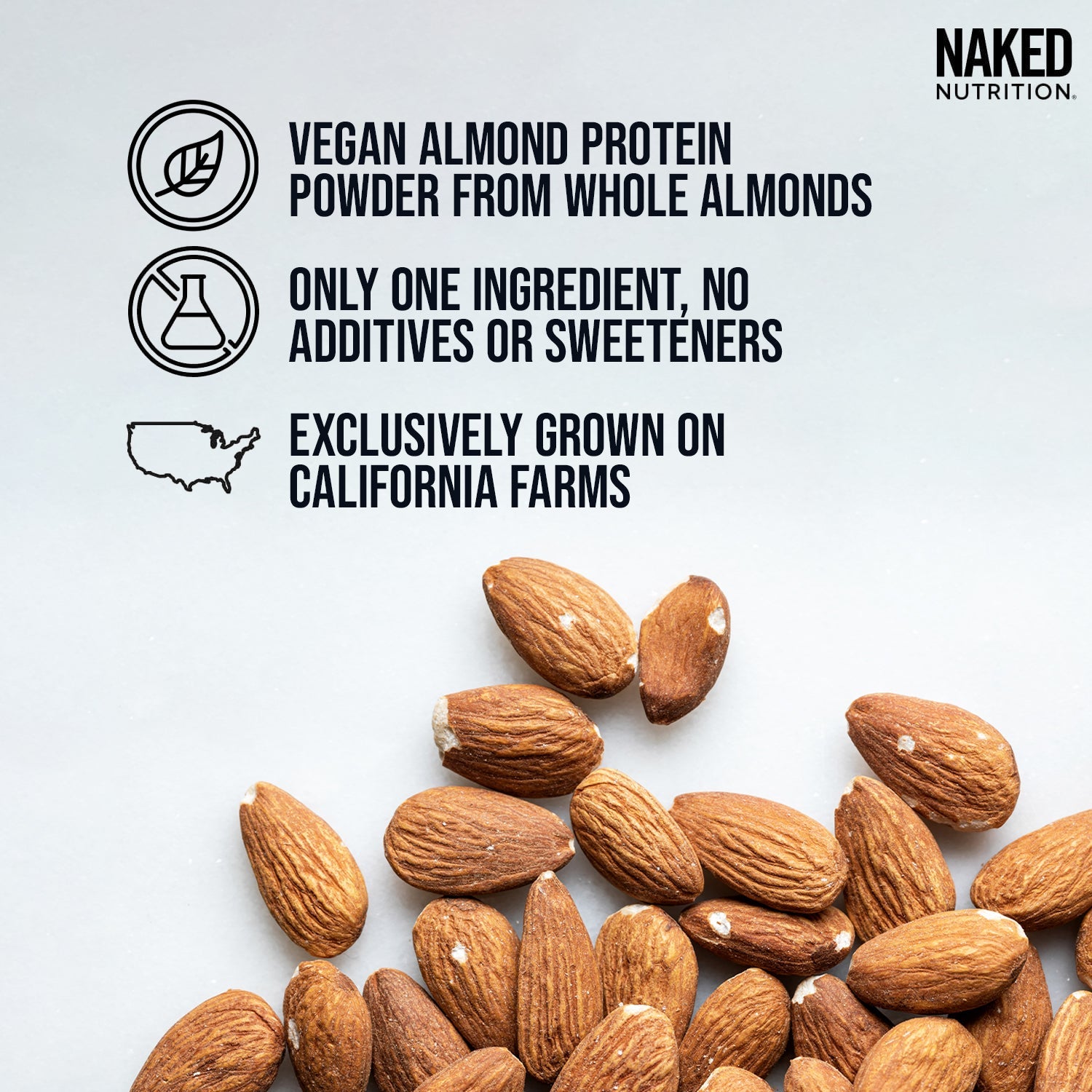 Powdered Almonds - Almond, Easy Mixing Nutrition Support