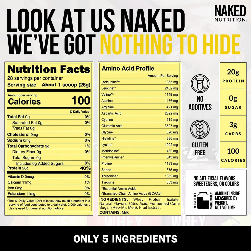 Lemonade Whey Protein Isolate - Lemonade, Pure Protein For Everyday Use